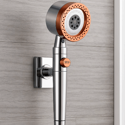 pommeau de douche filtrant