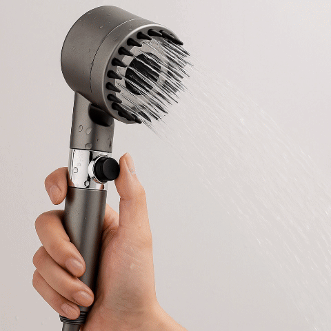 pommeau de douche haute pression