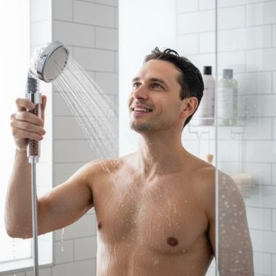 Pommeau de douche filtrant