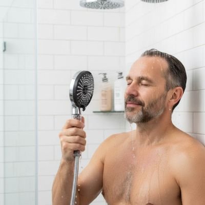 pommeau de douche filtrant