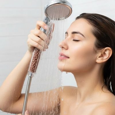 Pommeau de douche filtrant